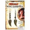 Forum Novelties Inc. Adult Steampunk Wing Earrings Costume Jewelry