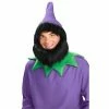 Forum Novelties Inc. Costume Facial Hair Adult Purple Elf Hat And Beard Set