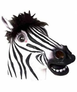 Forum Novelties Inc. Adult Deluxe Zebra Mask Masks