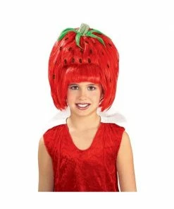 Rubies Child's Strawberry Tart Wig