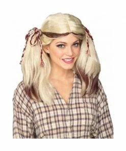 Rubies Wigs Blonde Farm Girl Wig