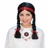 Rubies Indian Braids Wig Wigs