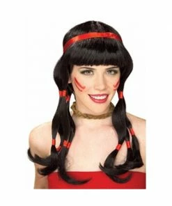 Rubies Cherokee Indian Wig Wigs