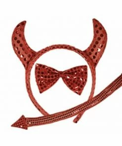Rubies Deluxe Sequin Devil Costume Kit