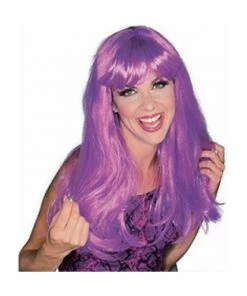 Rubies Wigs Magenta Glamour Wig