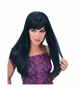 Rubies Black Glamour Wig Wigs