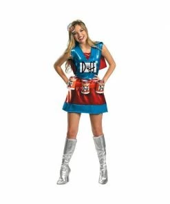 Disguise Adult Costumes Adult Deluxe Duffwoman Costume