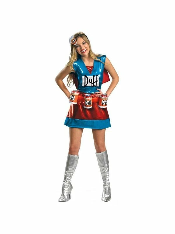 Disguise Adult Costumes Adult Deluxe Duffwoman Costume 3 Disguise Adult Costumes Adult Deluxe Duffwoman Costume