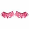Disguise Costume Make-up Pink Lace Fake Eyelashes