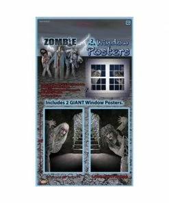 Forum Novelties Inc. Zombie Halloween Window Poster