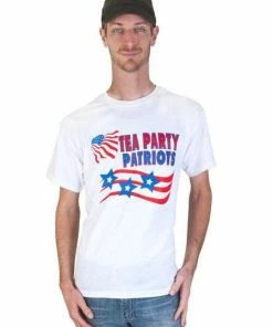 Brands On Sale Adult Costumes Adult Tea Party Patriot T-Shirt