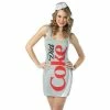 Rasta Imposta Adult Diet Coke Tank Dress Costume Adult Costumes
