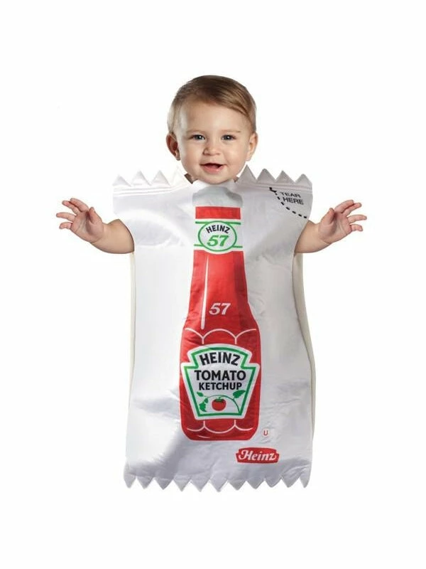 Exclusive Infant Ketchup Packet Costume 3 Exclusive Infant Ketchup Packet Costume