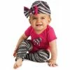 Rubies Baby Zebra Onsie Costume