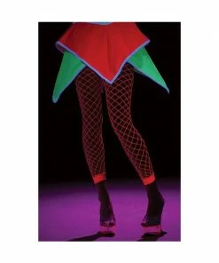 Rubies Hot Pink Fishnet Leggings