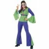 Rubies Adult Costumes Adult Green & Purple Hippie Costume
