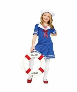 Fun World Childs Sailor Girl Costume