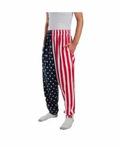Exclusive Adult Costumes Adult American Flag Pants