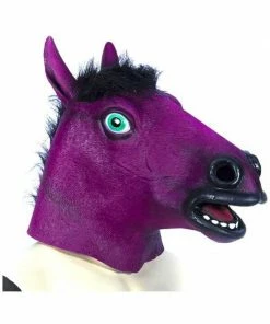 H.M. Smallwares Colorful Horse Costume Mask