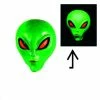 H.M. Smallwares Glow In The Dark Alien Masks