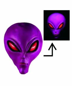 H.M. Smallwares Glow In The Dark Alien Masks