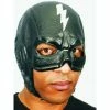 H.M. Smallwares Masks Black Thunderbolt Superhero Headpiece 2 H.M. Smallwares Masks Black Thunderbolt Superhero Headpiece