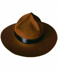 H.M. Smallwares Brown Canadian Mountie Hat