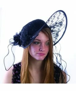 H.M. Smallwares 1920's Derby Style Costume Hat