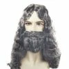 Lacey Wigs Men's Quality Grey Biblical Wig And Beard