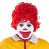 Exclusive Wigs Red Fast Food Clown Wig