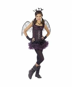 Fun World Kids Costumes Teen Night Wing Bat Costume