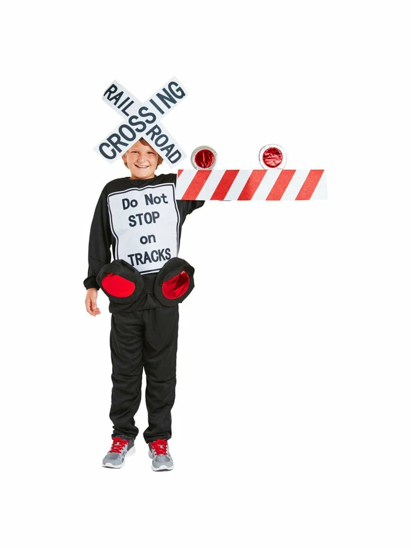 Exclusive Kids Costumes Child Railroad Train Crossing Costume 3 Exclusive Kids Costumes Child Railroad Train Crossing Costume