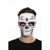 H.M. Smallwares Day Of Dead 3/4 Face Mask Masks 1 H.M. Smallwares Day Of Dead 3/4 Face Mask Masks