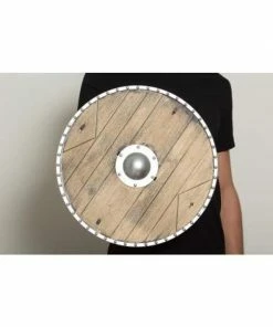 H.M. Smallwares 18" Replica Wood Knight's Shield