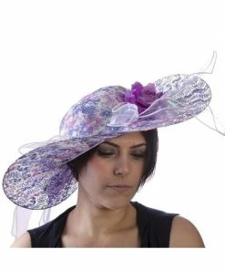 H.M. Smallwares Purple Passion Derby Hat Hats