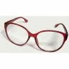 Exclusive Log Lady Twin Peaks Red Costume Glasses
