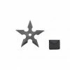 Neptune Trading Inc. 4.75" Black Rubber Training 5 Points Throwing Star Costume Accessory 2 Neptune Trading Inc. 4.75" Black Rubber Training 5 Points Throwing Star Costume Accessory