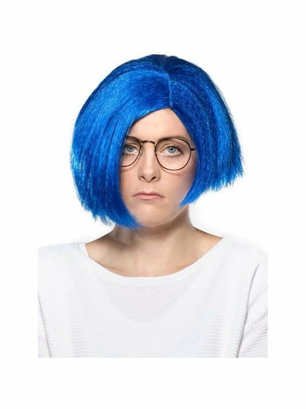 Enigma Wigs Women's Blue Sadness Short Hair Wig 3 Enigma Wigs Women's Blue Sadness Short Hair Wig