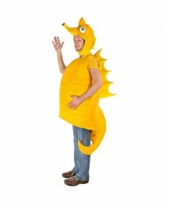 Exclusive Adult Costumes Adult Yellow Sea Horse Costume