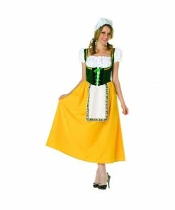 RG Costumes Adult Green Milk Maiden Costume