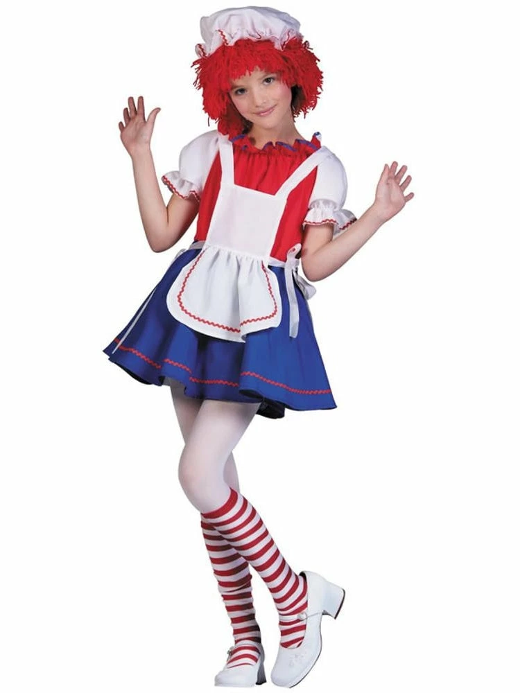 Brands On Sale Kids Costumes Child Blue Rag Doll Costume 3 Brands On Sale Kids Costumes Child Blue Rag Doll Costume