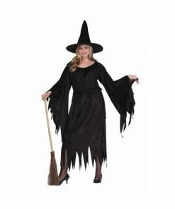 RG Costumes Velvet Witch Plus Size Costume Women's Costumes