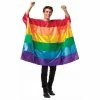 Rasta Imposta Adult Rainbow Flag Tunic Costume Adult Costumes