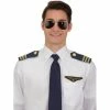 J Hat Accessory Kits Pilot Costume Set- Glasses, Epaulets, & Wings