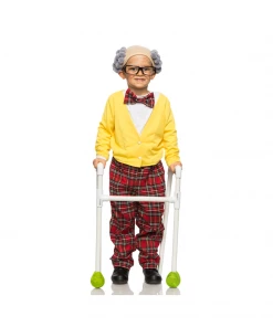 Seeing Red Toddler Costumes Toddler Old Man Grandpa Costume