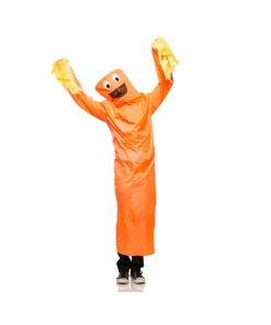 Seeing Red Men's Costumes Adult Wild Waving Tube Guy Costume
