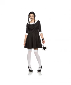Seeing Red Women's Gothic Wednesday Costume