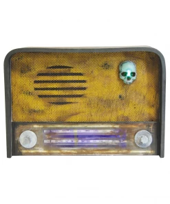 Sunstar Radio W/ Sound Halloween Decoration