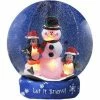 Gemmy 8' Airblown Inflatable Snowman And Penguins Christmas Lawn Decoration 2 Gemmy 8' Airblown Inflatable Snowman And Penguins Christmas Lawn Decoration