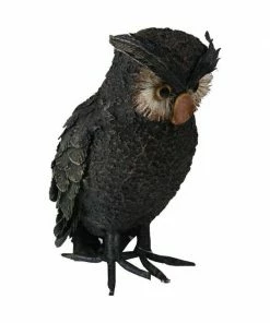 Sunstar Decor Large Mache Owl Halloween Prop
